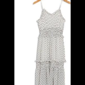 Polka dot spaghetti strap dress